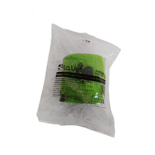 Atadura La Vet 5cm Verde Limão C/ Patinhas TKL Imp.